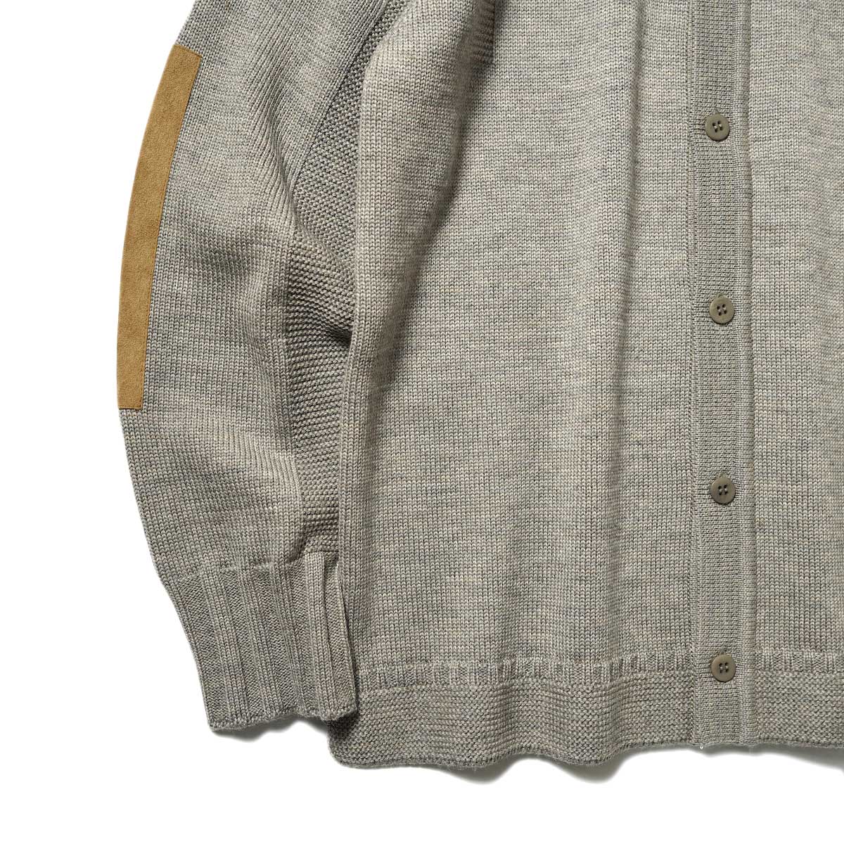 BRENA / PECHEUR - CREW - CAR (Mix Gray)裾、袖