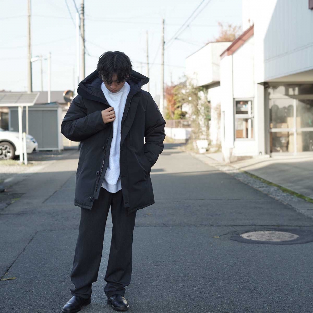 CANADA GOOSE / 2053MB CHATEAU PARKA - CORE RESET  BLACK LABEL (BLACK)178cm/sizeL着用