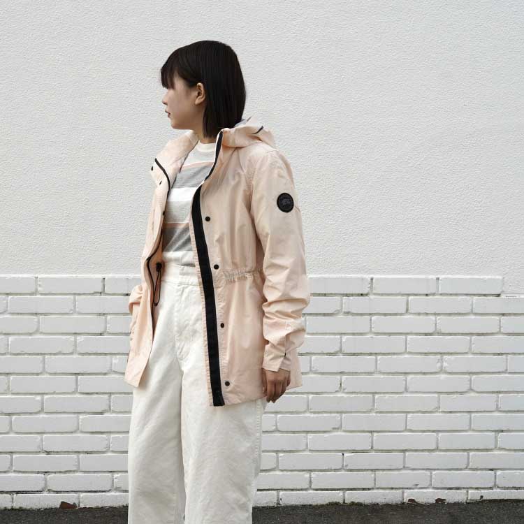 CANADA GOOSE / 2428LB DAVIE JACKET (Dune) 身長160cm XS着用イメージ①