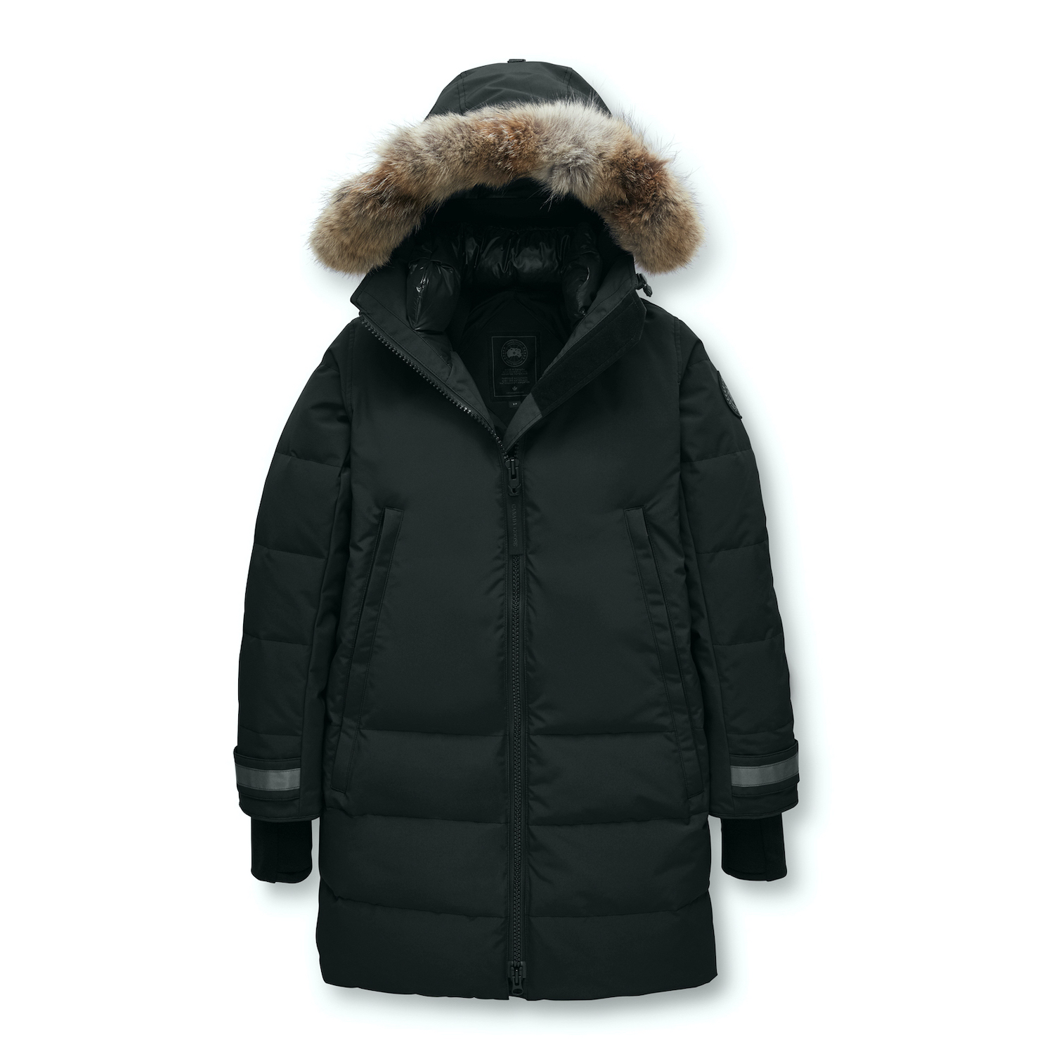 CANADA GOOSE / 3816LB KENTON PARKA BLACK LABEL (Black) 正面