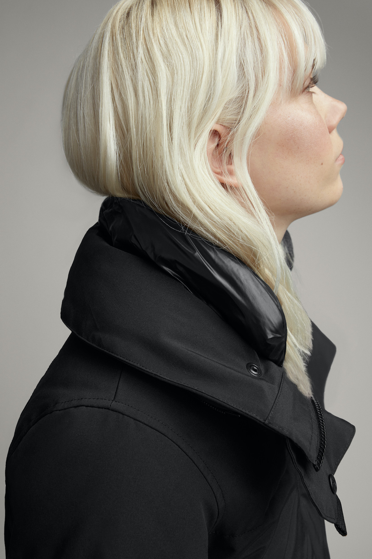 CANADA GOOSE / 3817LB BENNETT PARKA BLACK LABEL (Black) 着用イメージ④