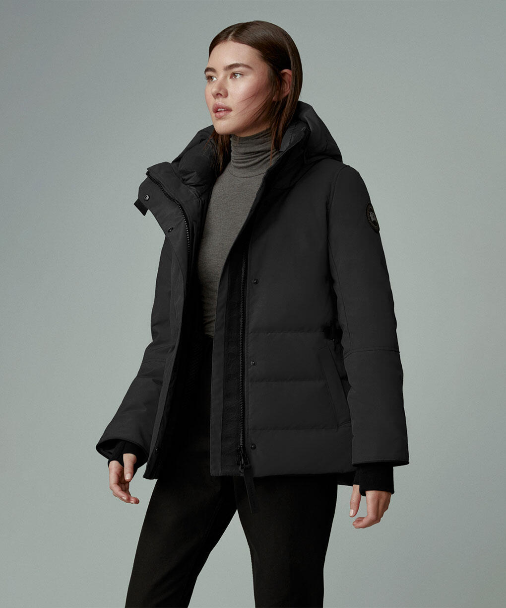 CANADA GOOSE / 3824LB LYNDALE PARKA BLACK LABEL (Black)