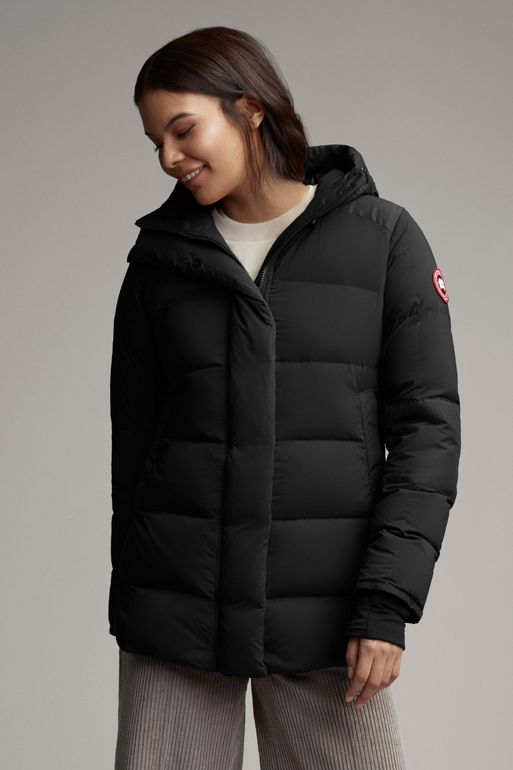  CANADA GOOSE / 5076L ALLISTON JACKET (Black) 着用イメージ①