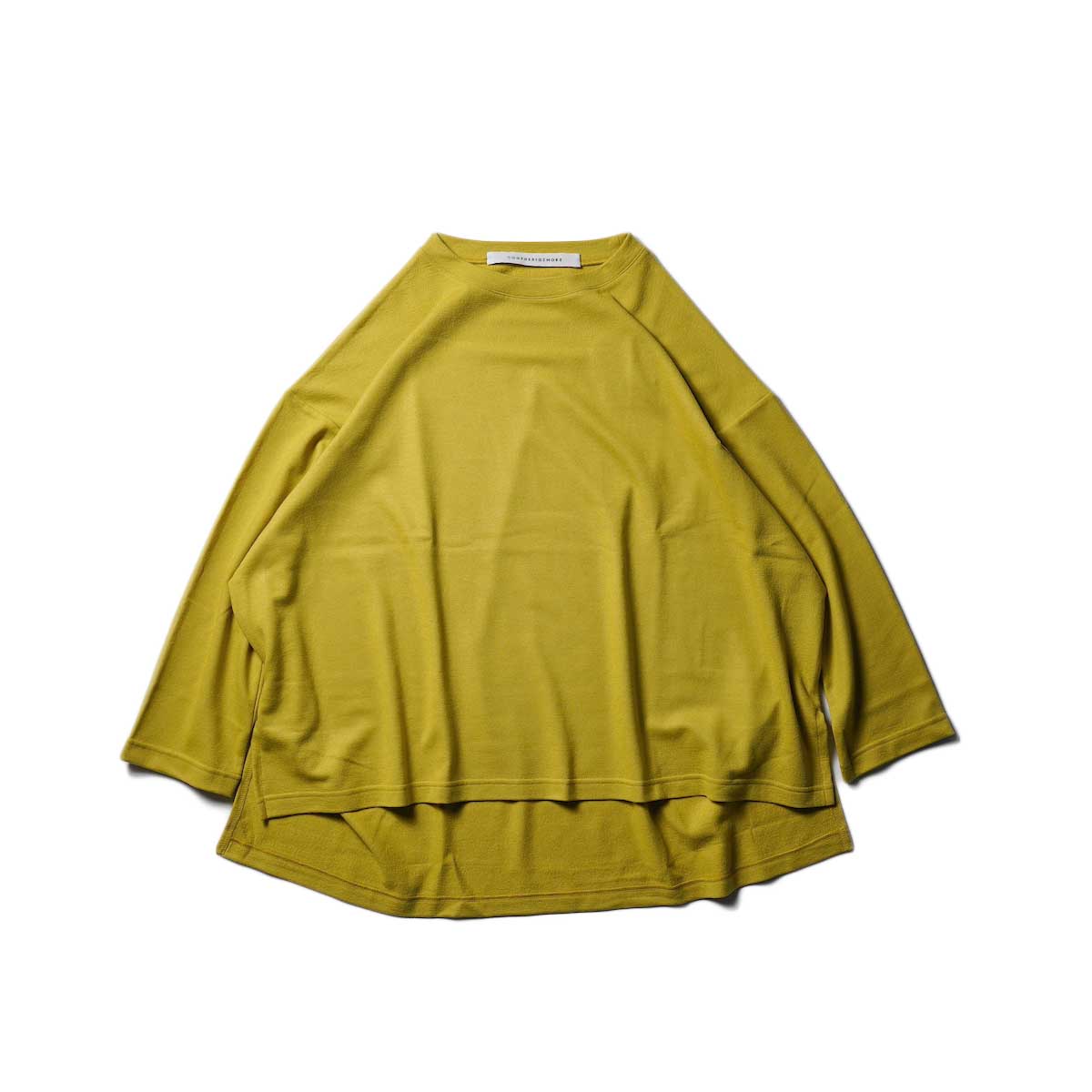 COGTHEBIGSMOKE / GLENIS NARROW SLV TOP (Mustard)