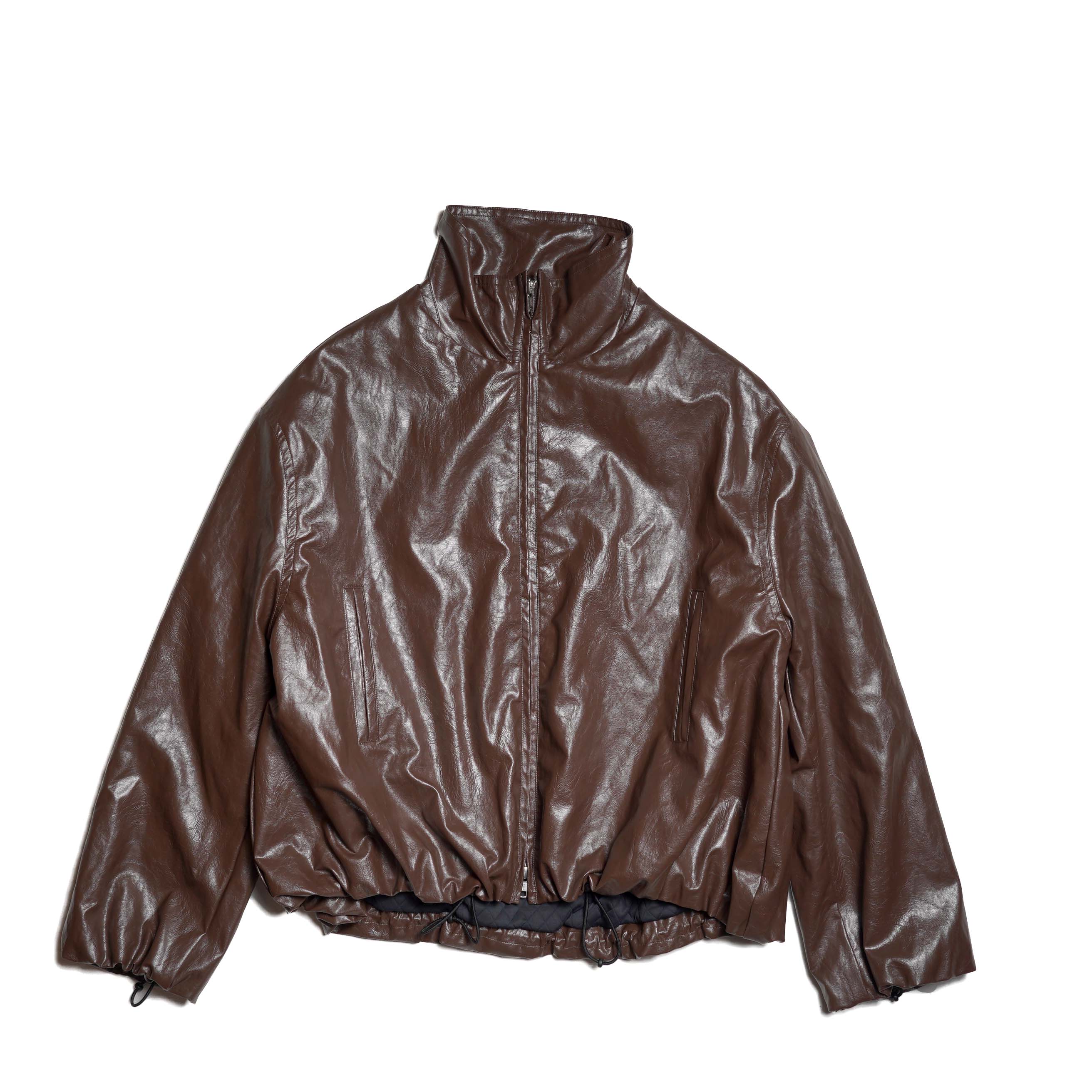 COGTHEBIGSMOKE / ODYSSEY ZIP UP BLOUSON (Chocolate)