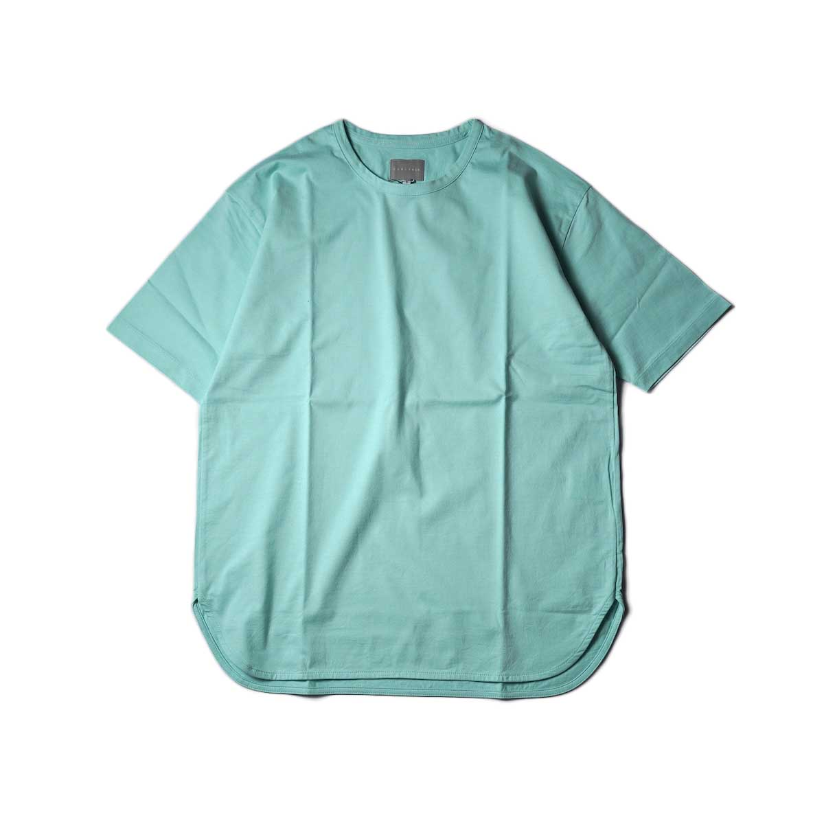 CURLY / SDH H/S CN TEE (Mint)正面