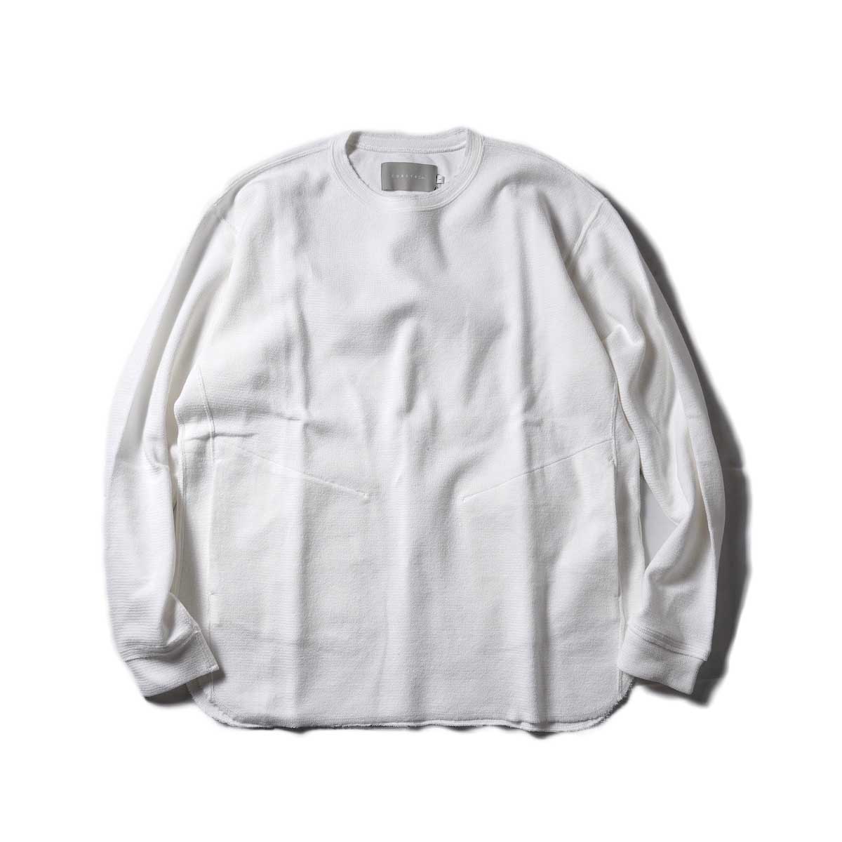 CURLY / RELAXIN CREW SWEAT (WHITE)