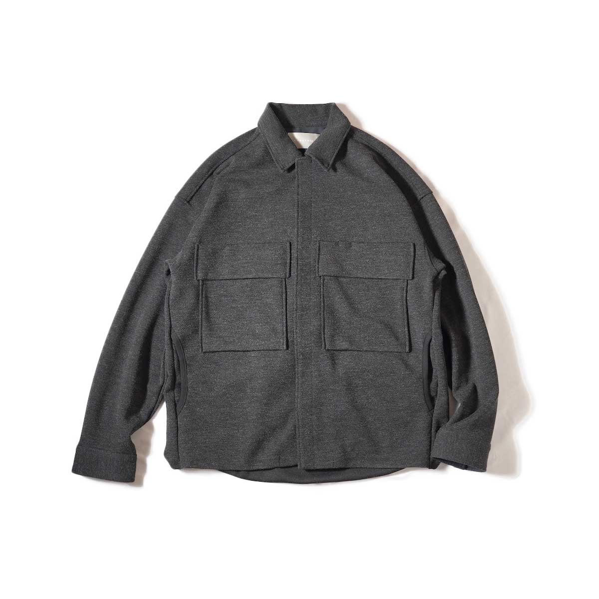 CURLY / THERMO TWILL CPO SHIRT (Charcoal)