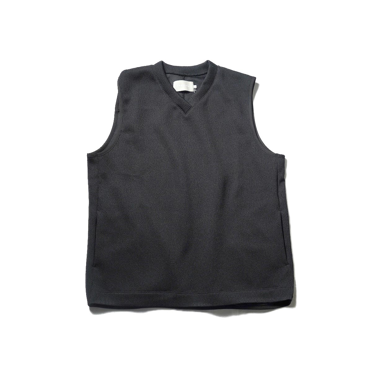 CURLY&amp;Co. / DRY KNIT VEST (Black)