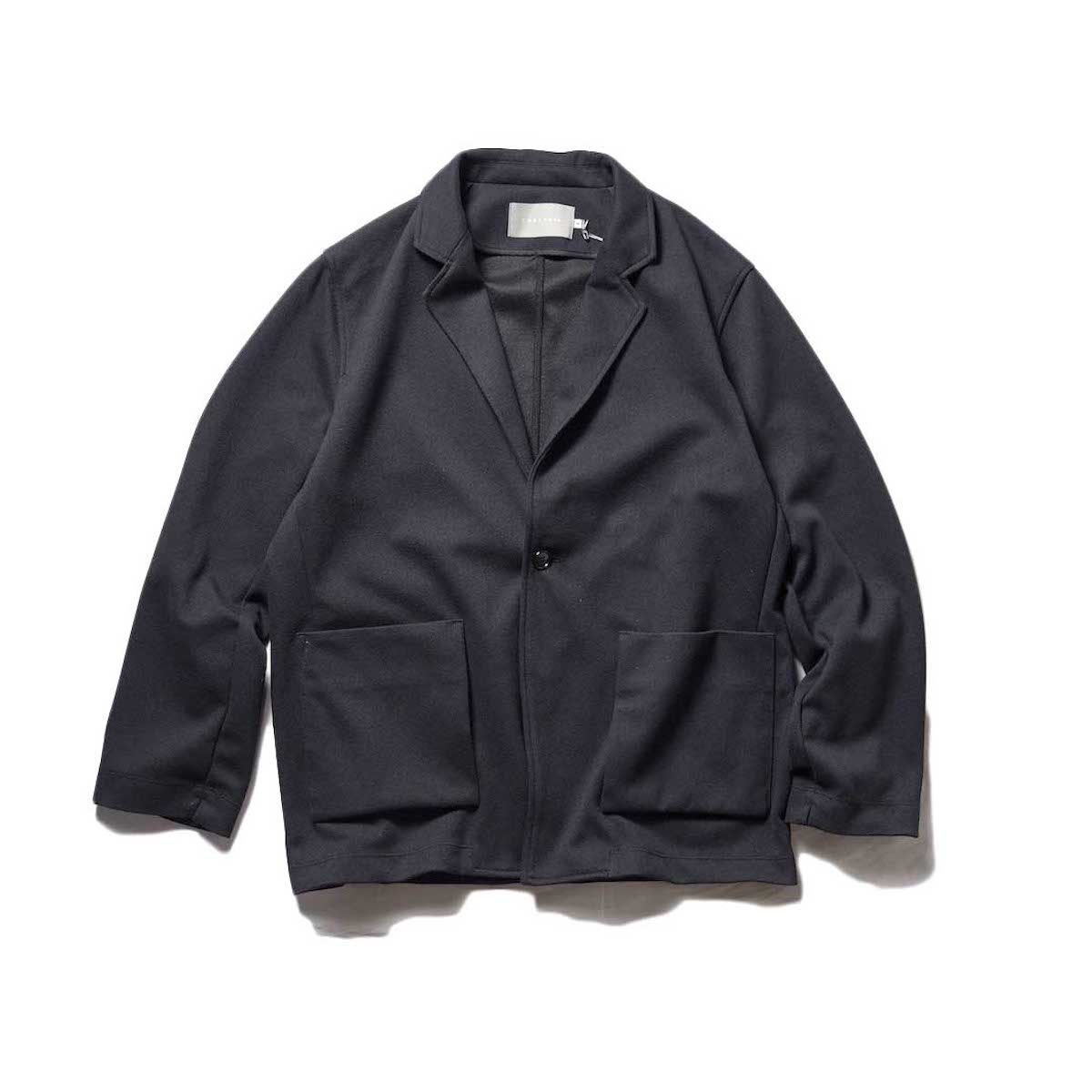 CURLY&amp;amp;Co. / BOUCLE 1-BUTTON JACKET (Black)