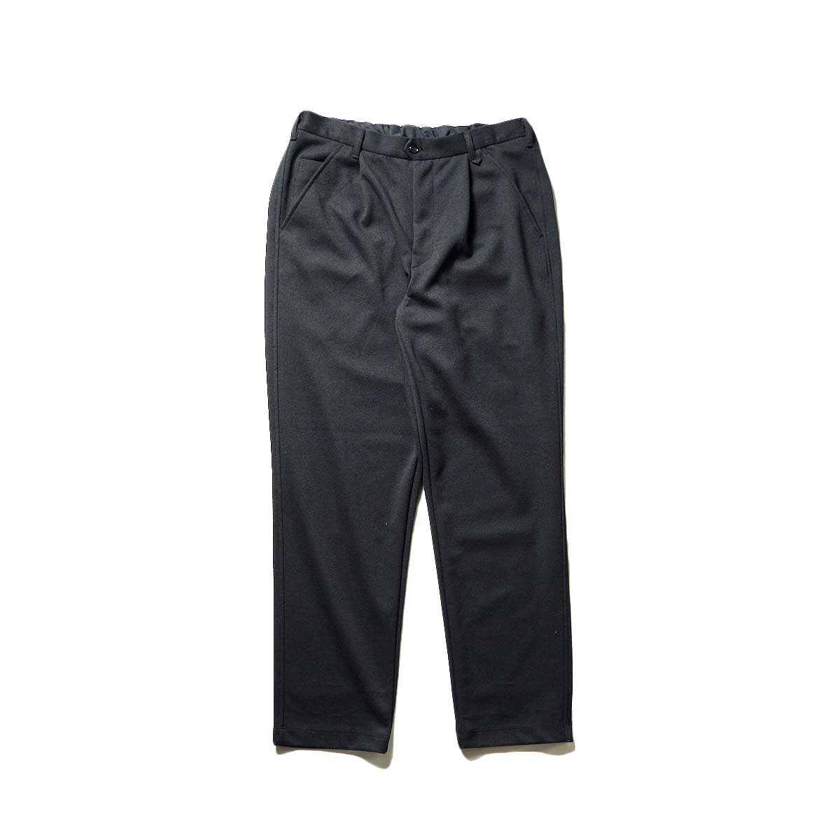 CURLY&amp;amp;amp;Co. / BOUCLE TAPERED TROUSERS (Black)