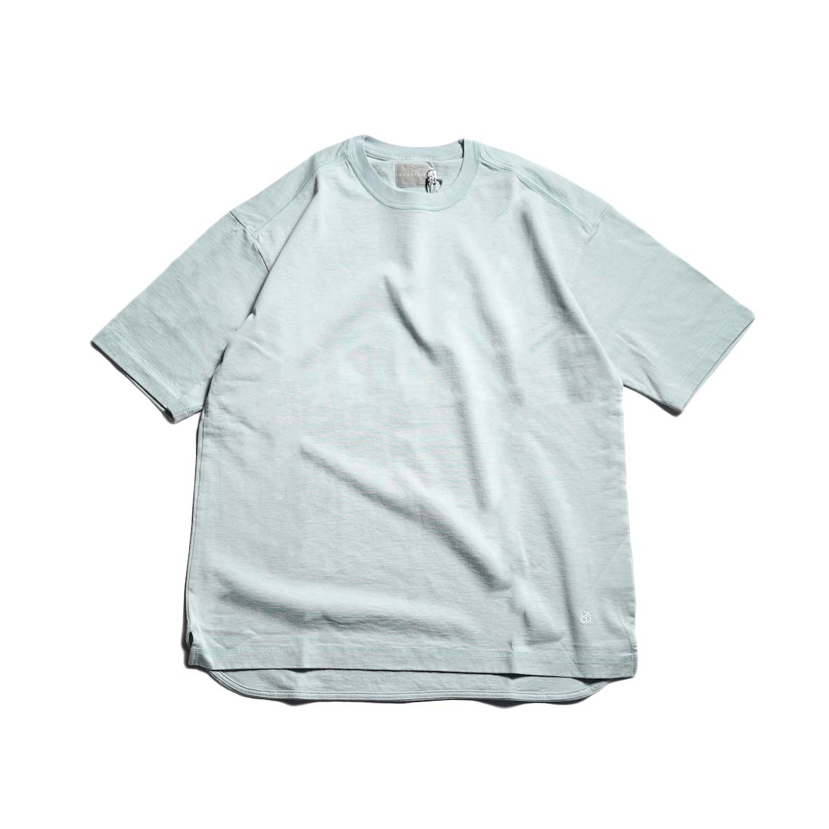 CURLY&amp;Co. / BASIC COTTON CREW-NECK TEE (Mint)