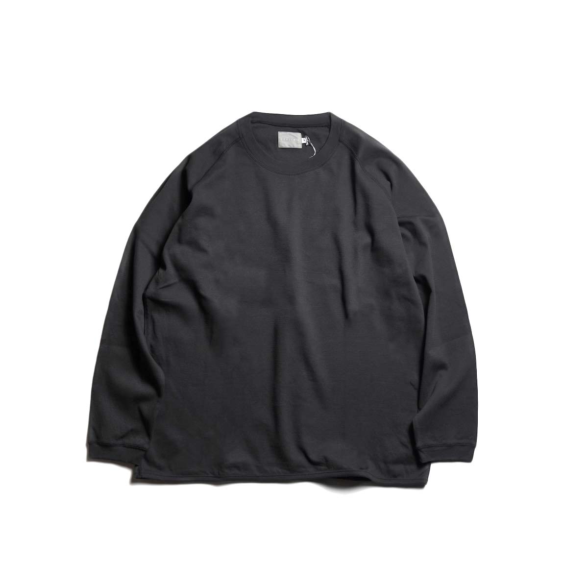 CURLY&amp;Co. / COMPACT HONEY-COMB PULL-OVER (Charcoal)