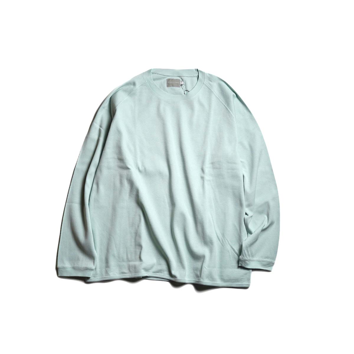 CURLY&amp;Co. / COMPACT HONEY-COMB PULL-OVER (Mint)