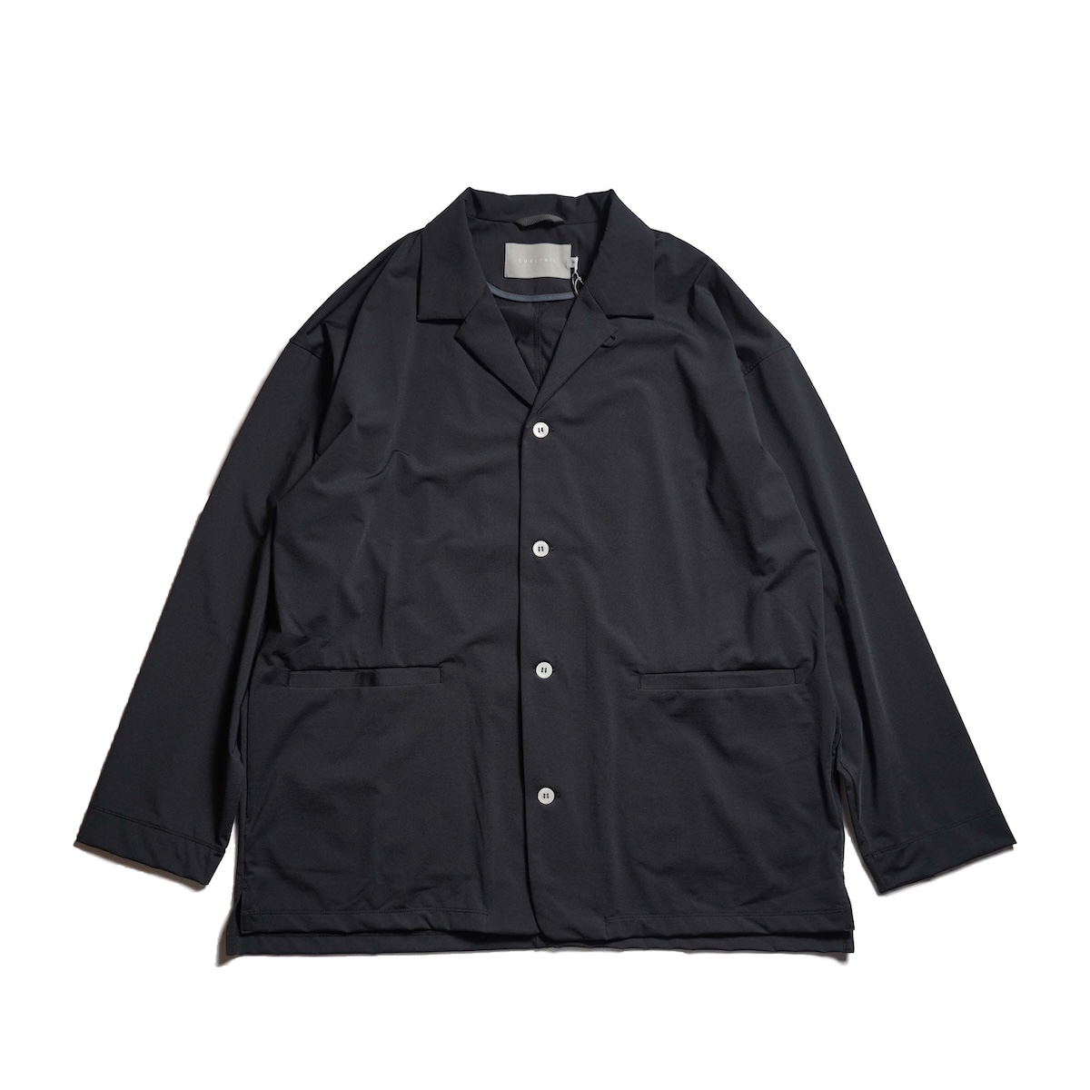 CURLY&amp;Co. / DRY COOL TRICOT SHIRT JACKET (Black)