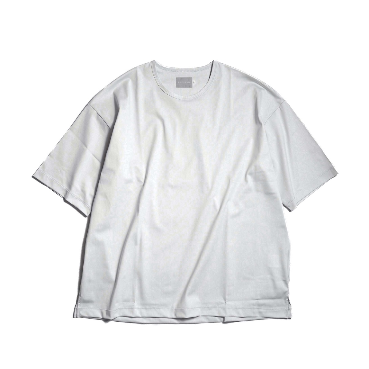 CURLY&amp;Co. / T/C TRICOT TEE (L.Gray)