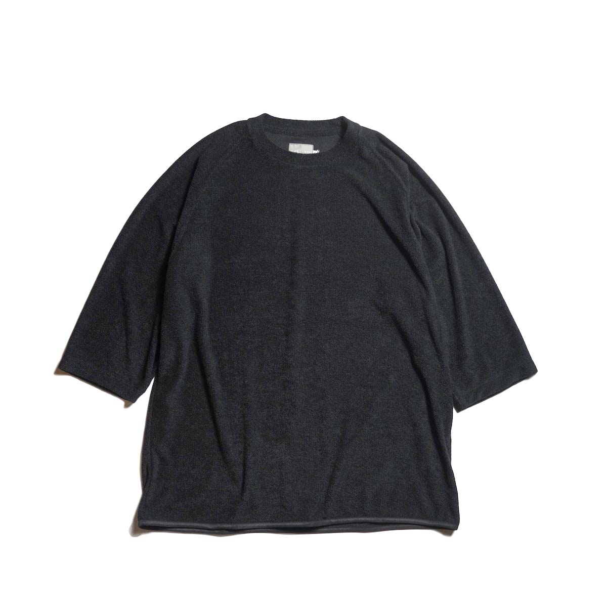 CURLY&amp;Co. / VINTAGE PILE Q/S TEE (Black)