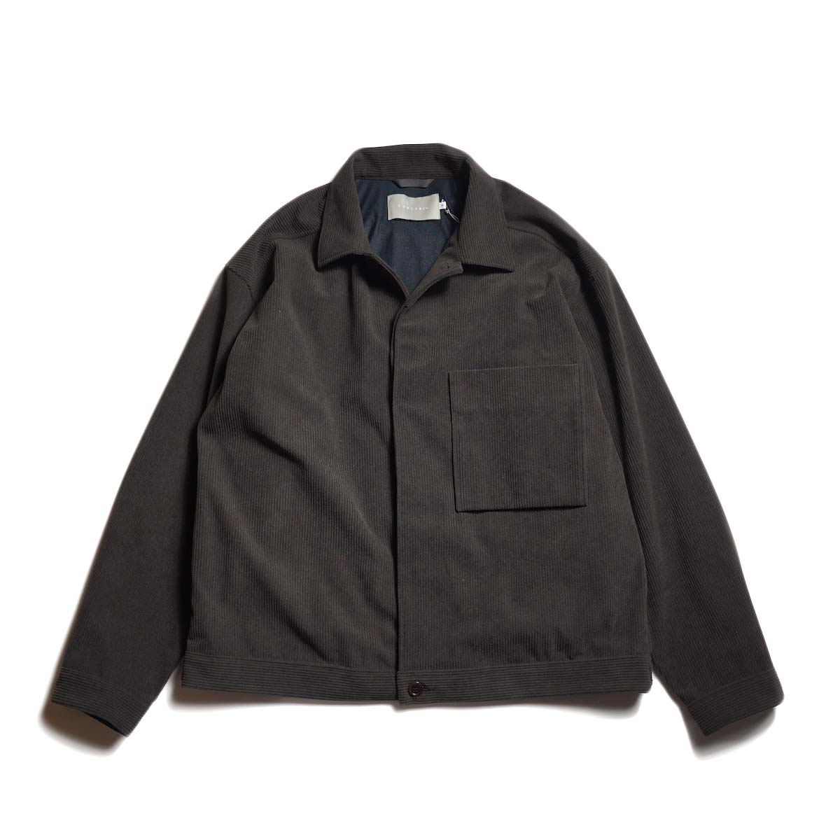CURLY&amp;Co. / TRICOT CORDUROY BLOUSON (Cacao)