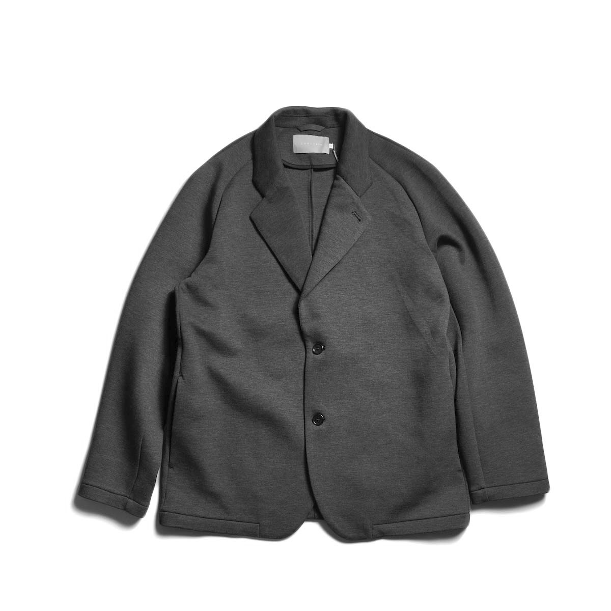 CURLY&amp;Co. / AIR DOUBLE-KNIT JACKET (Charcoal)