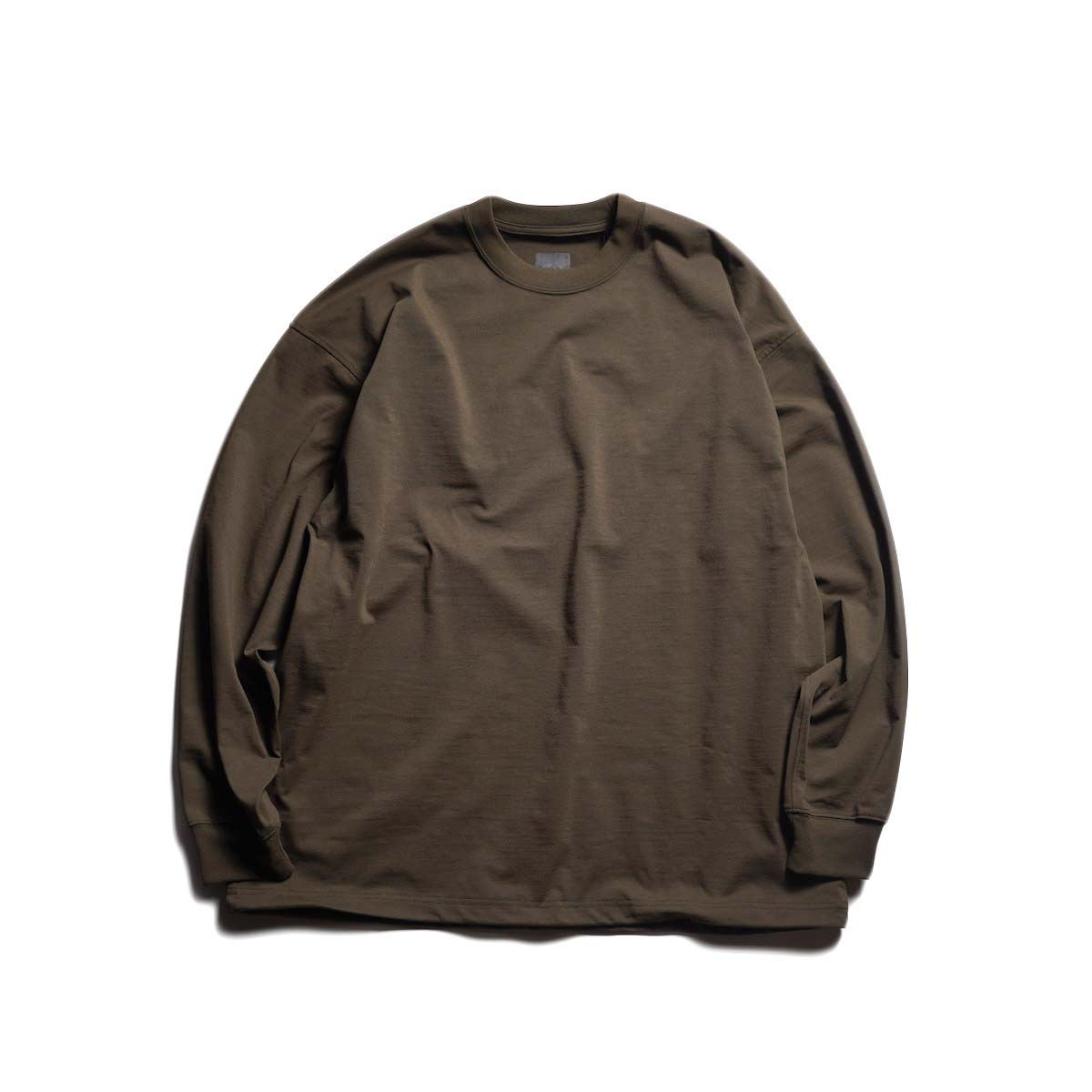 DAIWA PIER39 / TECH DRAWSTRING L/S TEE (D.Brown)
