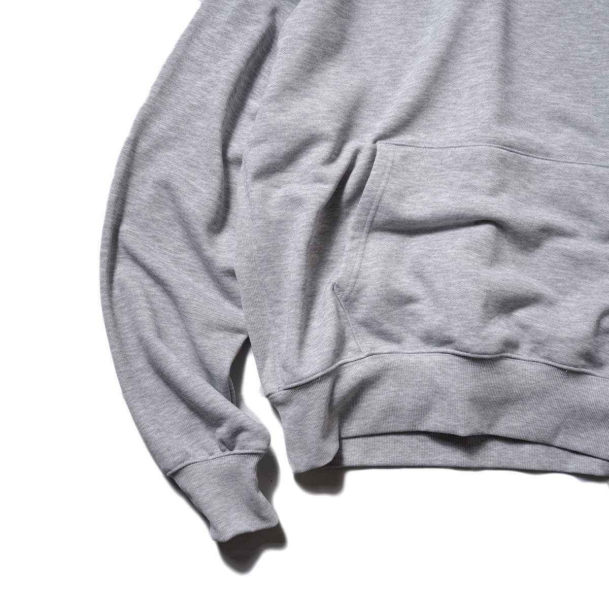 DAIWA PIER39 / Tech Sweat Hoodie (Gray)袖、裾