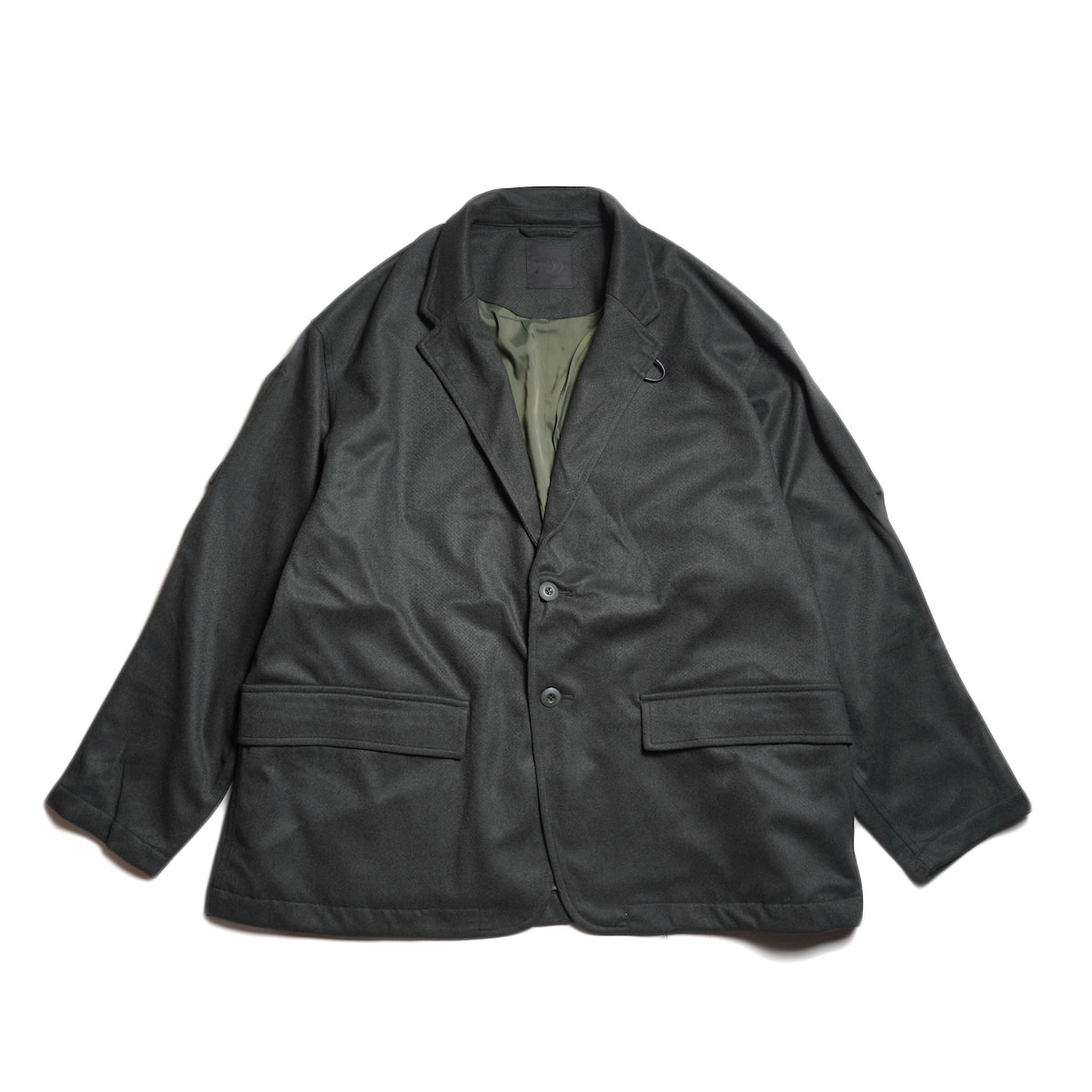 DAIWA PIER39 / TECH LOOSE 2B JACKET FLANNEL (D.Olive)