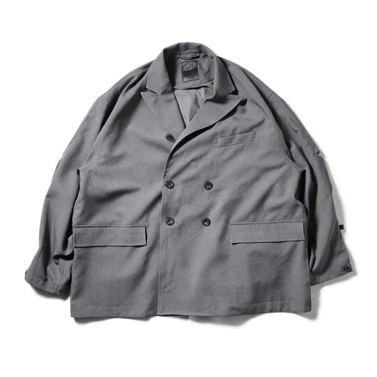DAIWA PIER39 / Tech Double-Breasted Jacket (Gray)