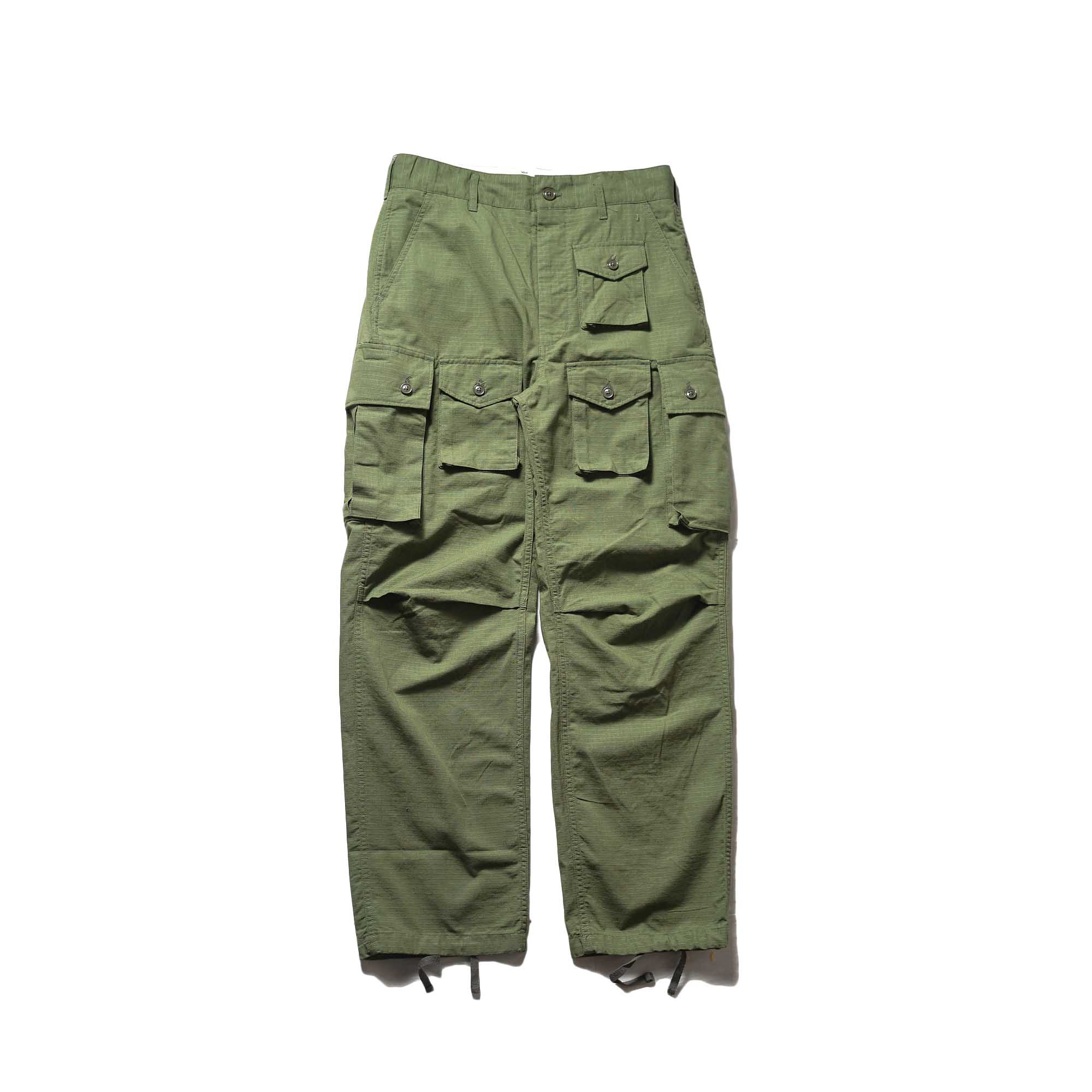 Engineered Garments / FA Pant-Cotton Ripstop (Olive)