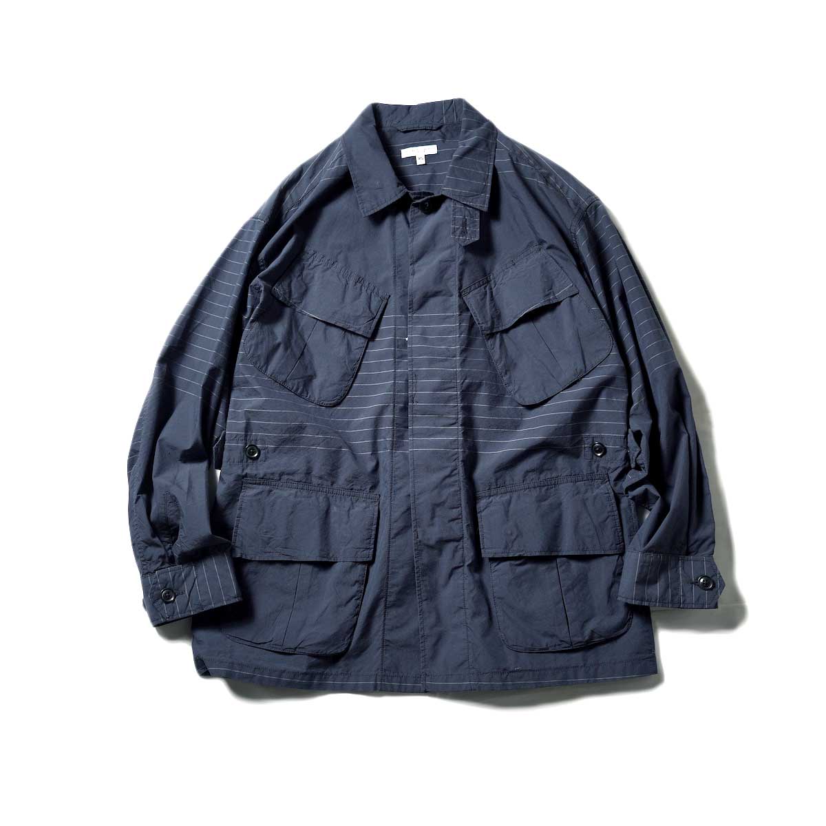 Engineered Garments / Jungle Fatigue Jacket - Nyco Horizontal Stripe