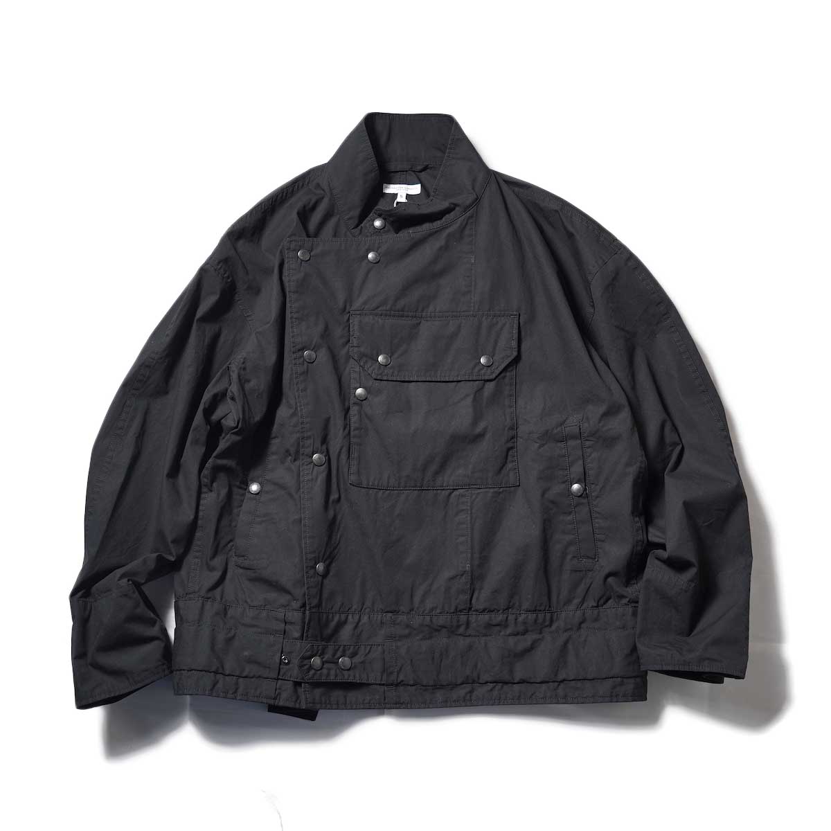 Engineered Garments / Moto Jacket - Cotton Duracloth Poplin (Black)