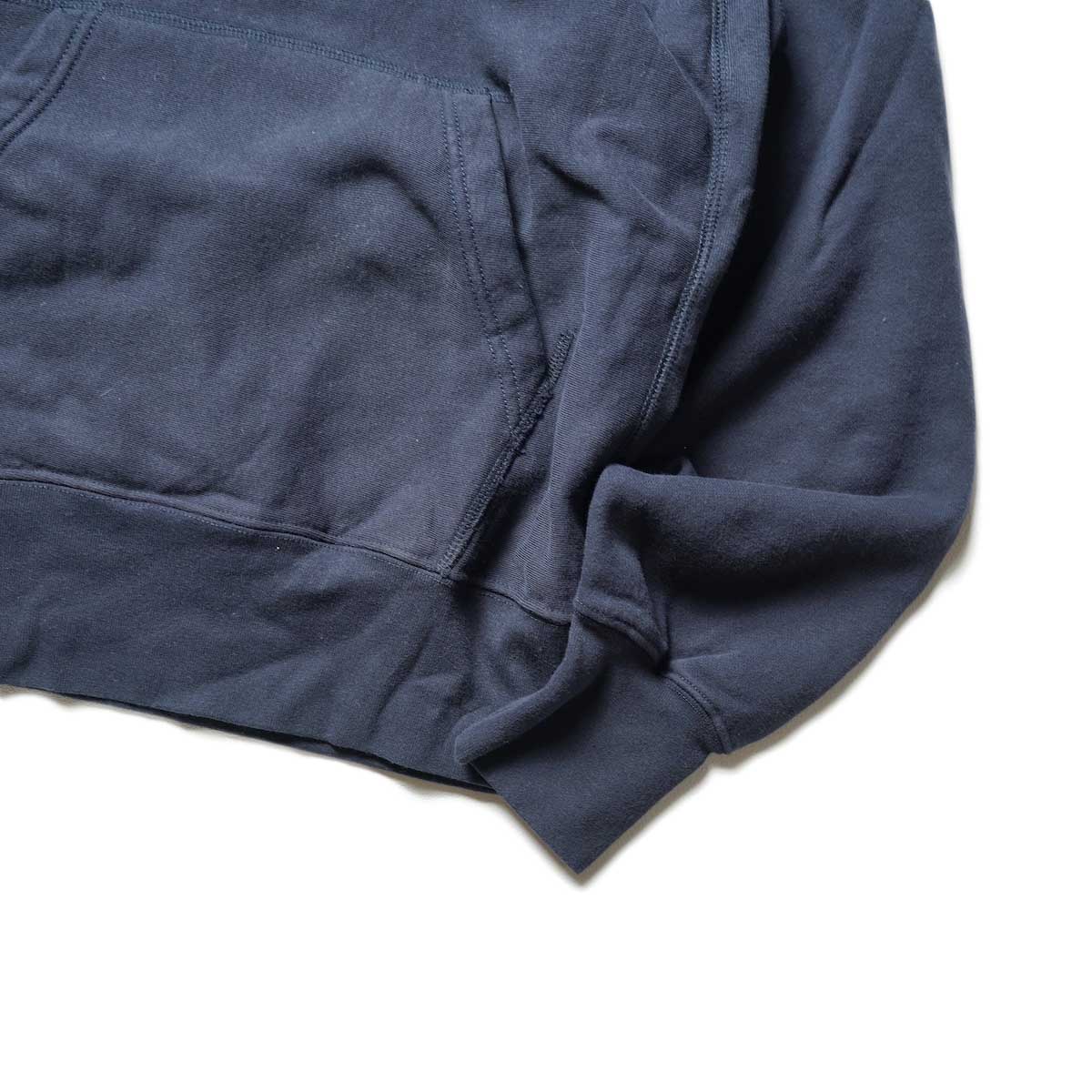  Engineered Garments / Raglan Hoodie (Navy)袖、裾