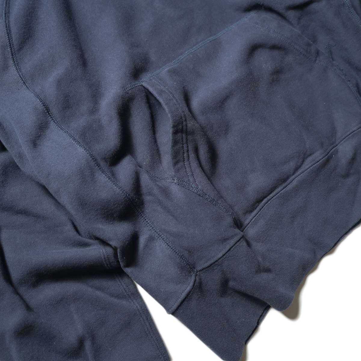  Engineered Garments / Raglan Hoodie (Navy)ポケット