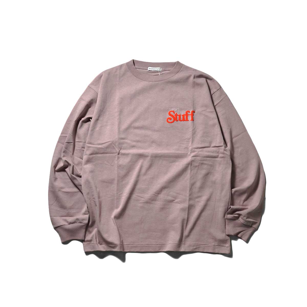 F-LAGSTUF-F / Cover Logo L/S Tee (Pink)