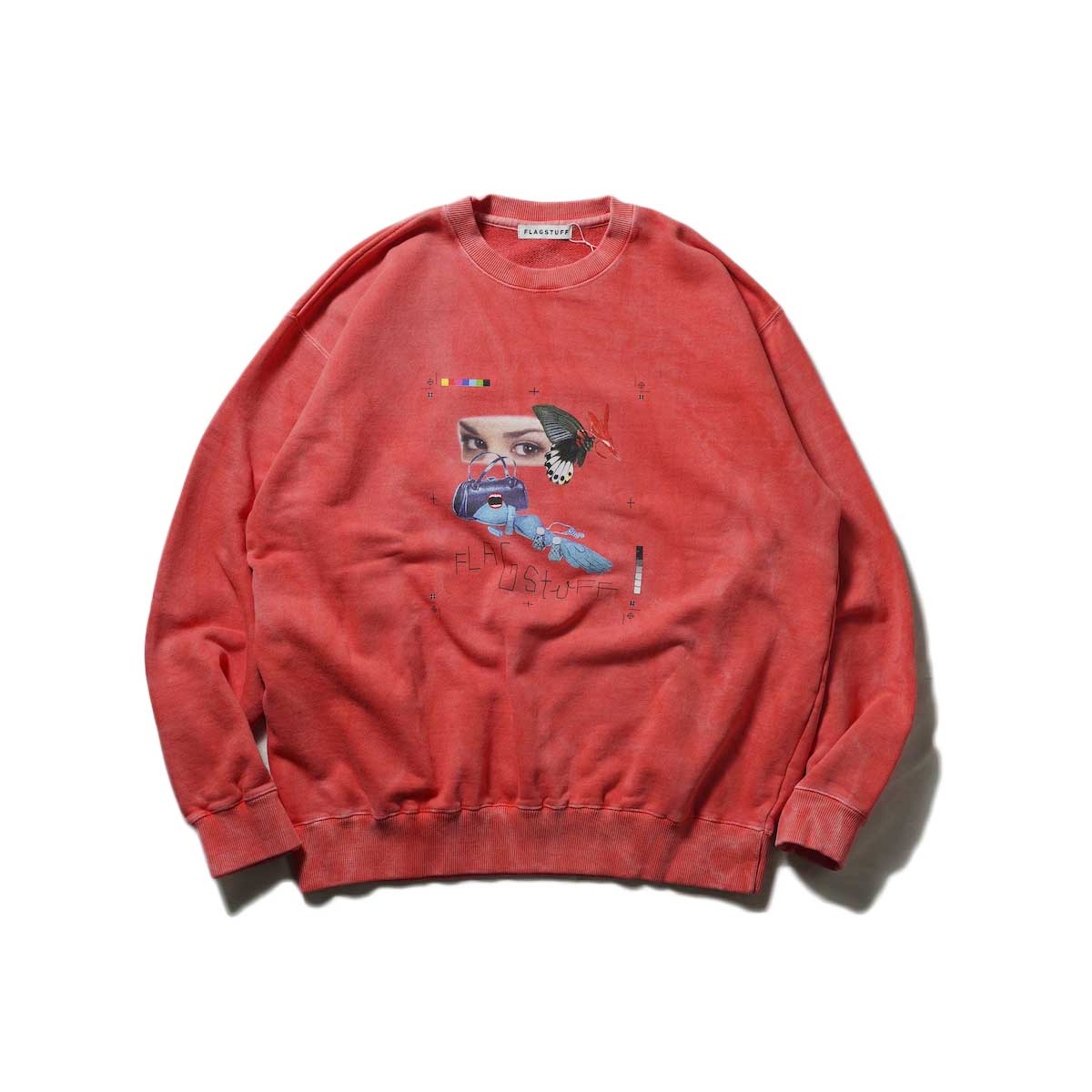 F-LAGSTUF-F / UNFINISHED SWEAT (Maroon)