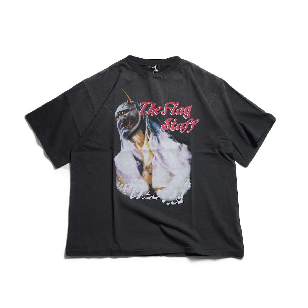 F-LAGSTUF-F / "HANNYA" TEE (Black)