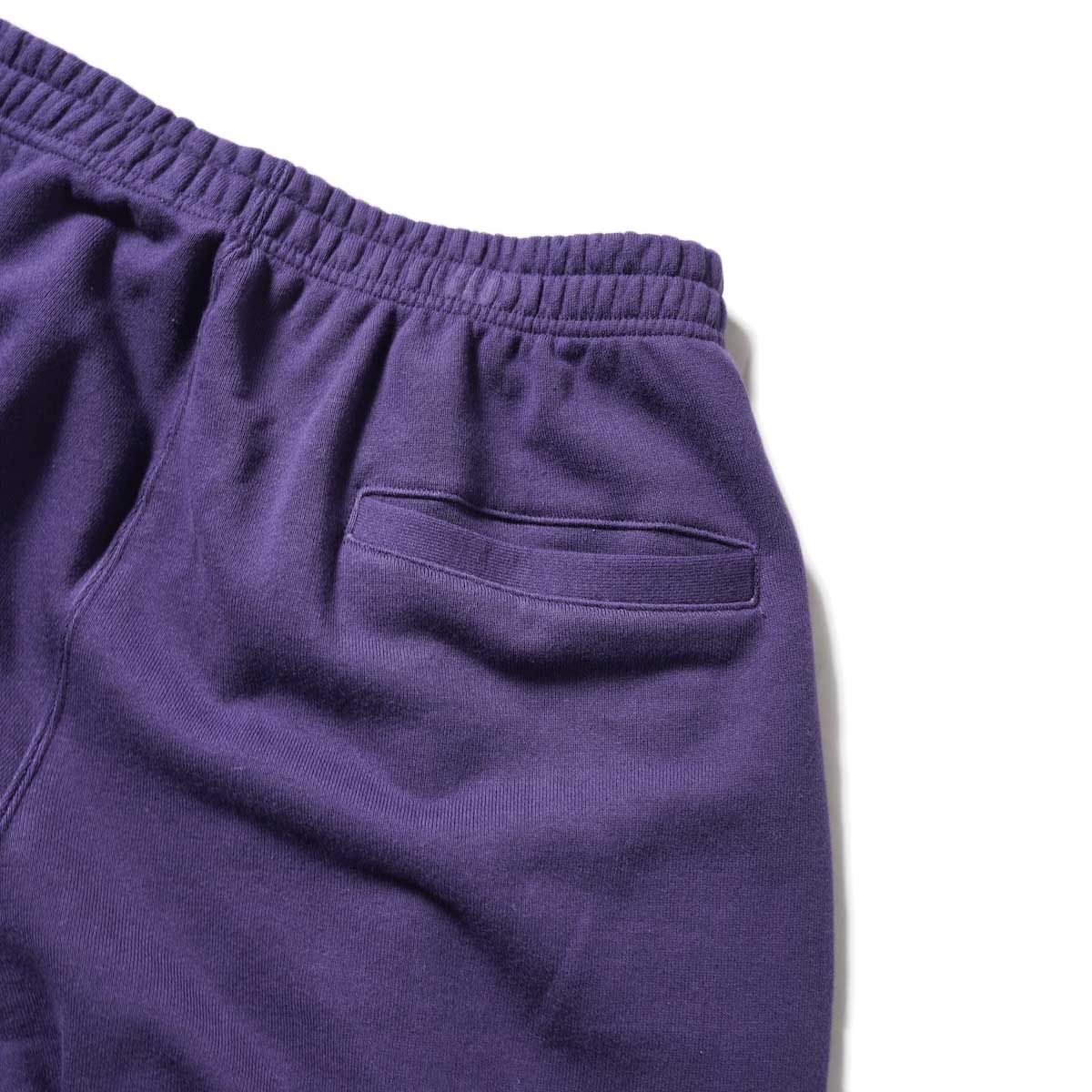 F-LAGSTUF-F / Sweat Shorts (Purple)ヒップポケット