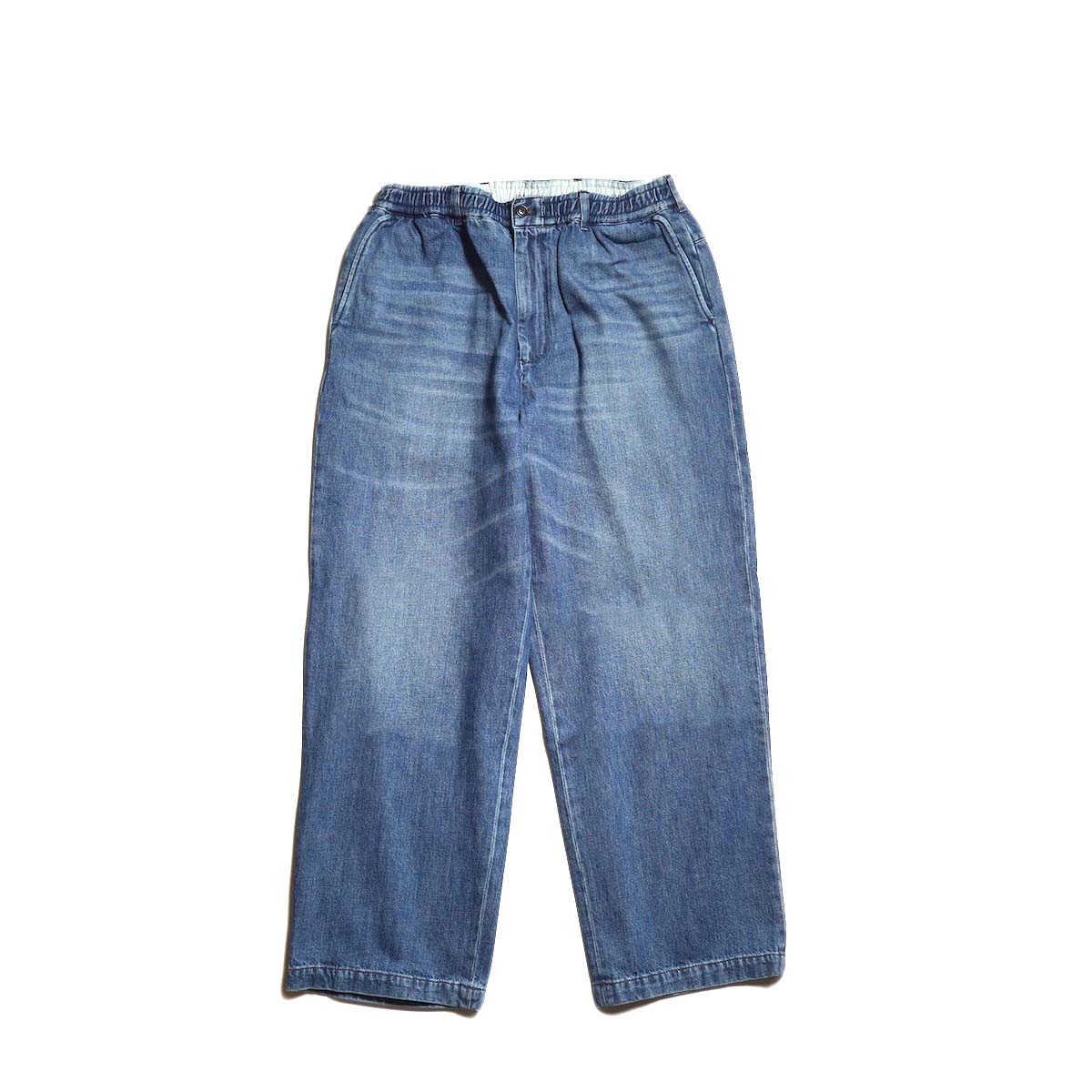 FARAH / Easy Wide Tapered Slacks (Blue Vintage)