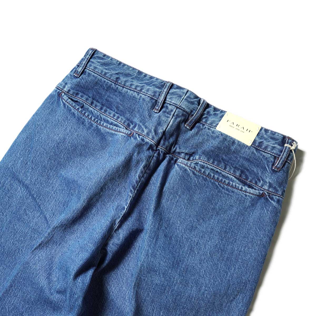 FARAH  / Flare Pants (Indigo)ヒップポケット