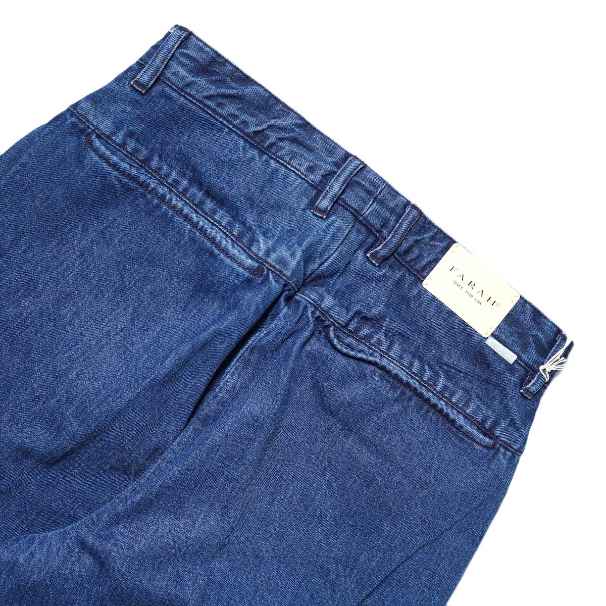 FARAH  / Two-tuck Wide Pants (Indigo)ヒップ