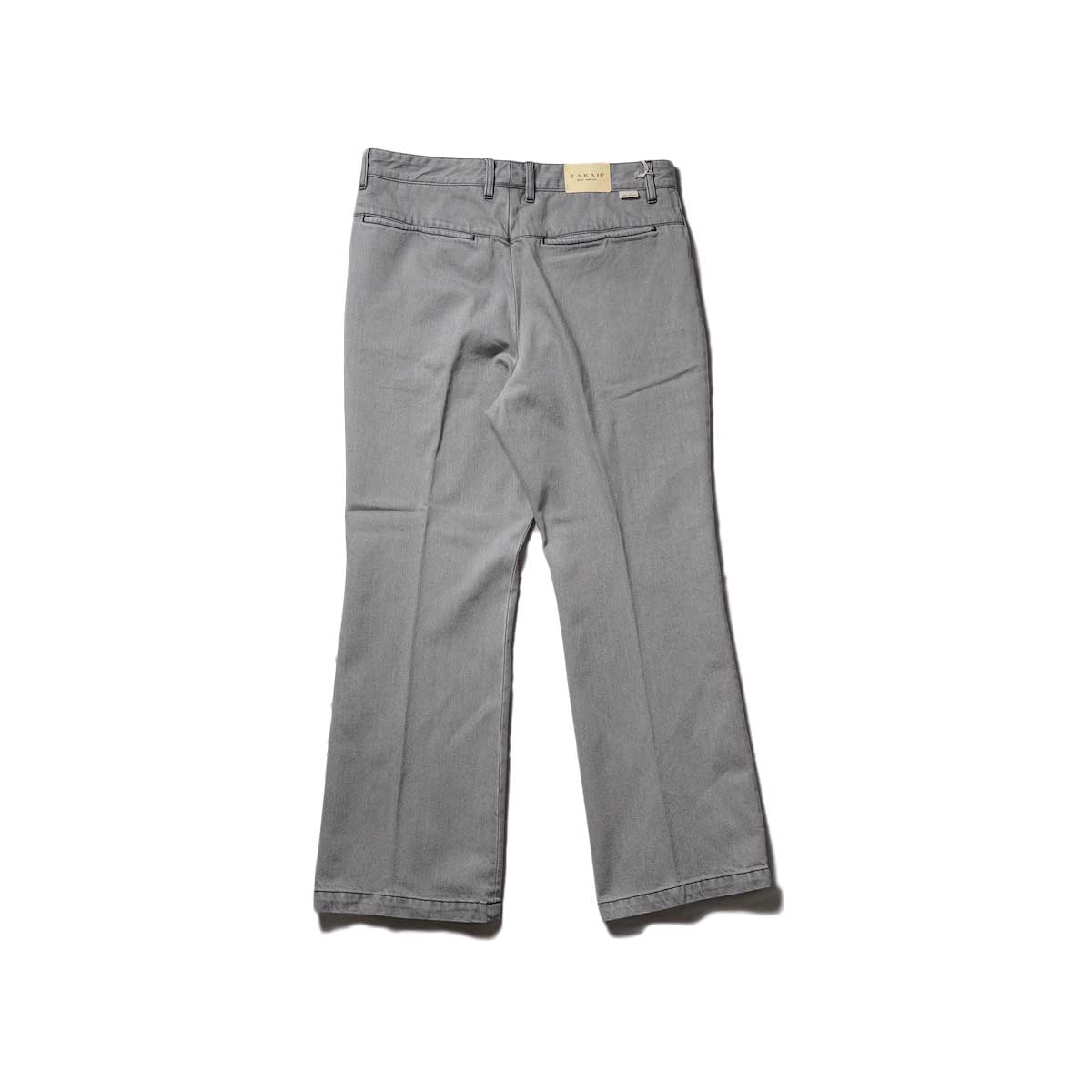 FARAH  / Flare Pants (Gray)背面