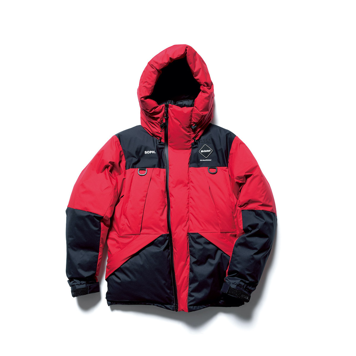 F.C.Real Bristol / DOWN BENCH PARKA (Red)
