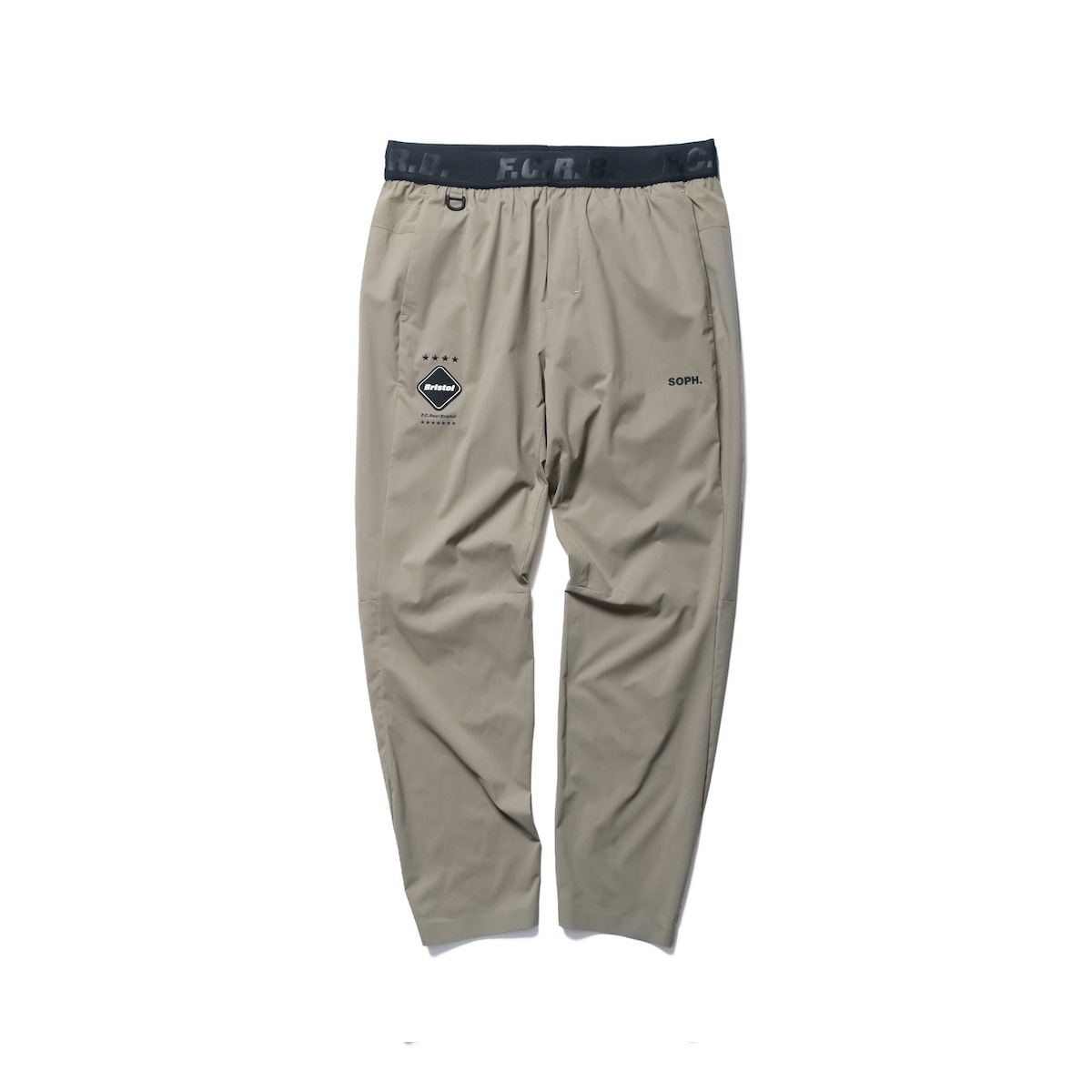 F.C.Real Bristol / STRETCH LIGHT WEIGHT RELAX TAPERED PANTS (Beige)
