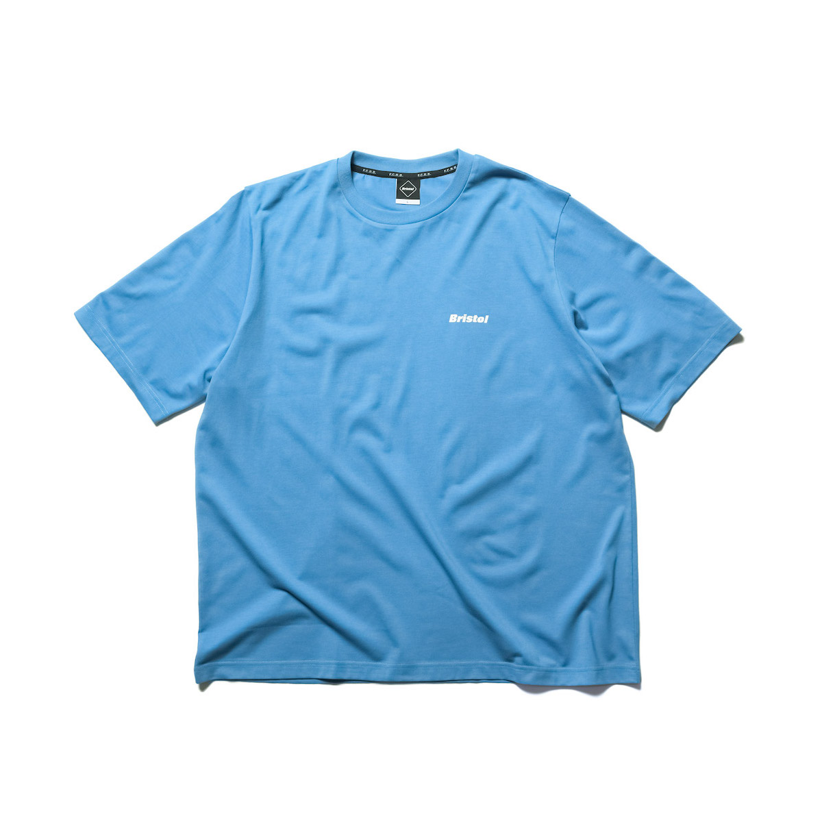 F.C.Real Bristol / RELAX FIT SMALL AUTHENTIC LOGO TEE (Blue)