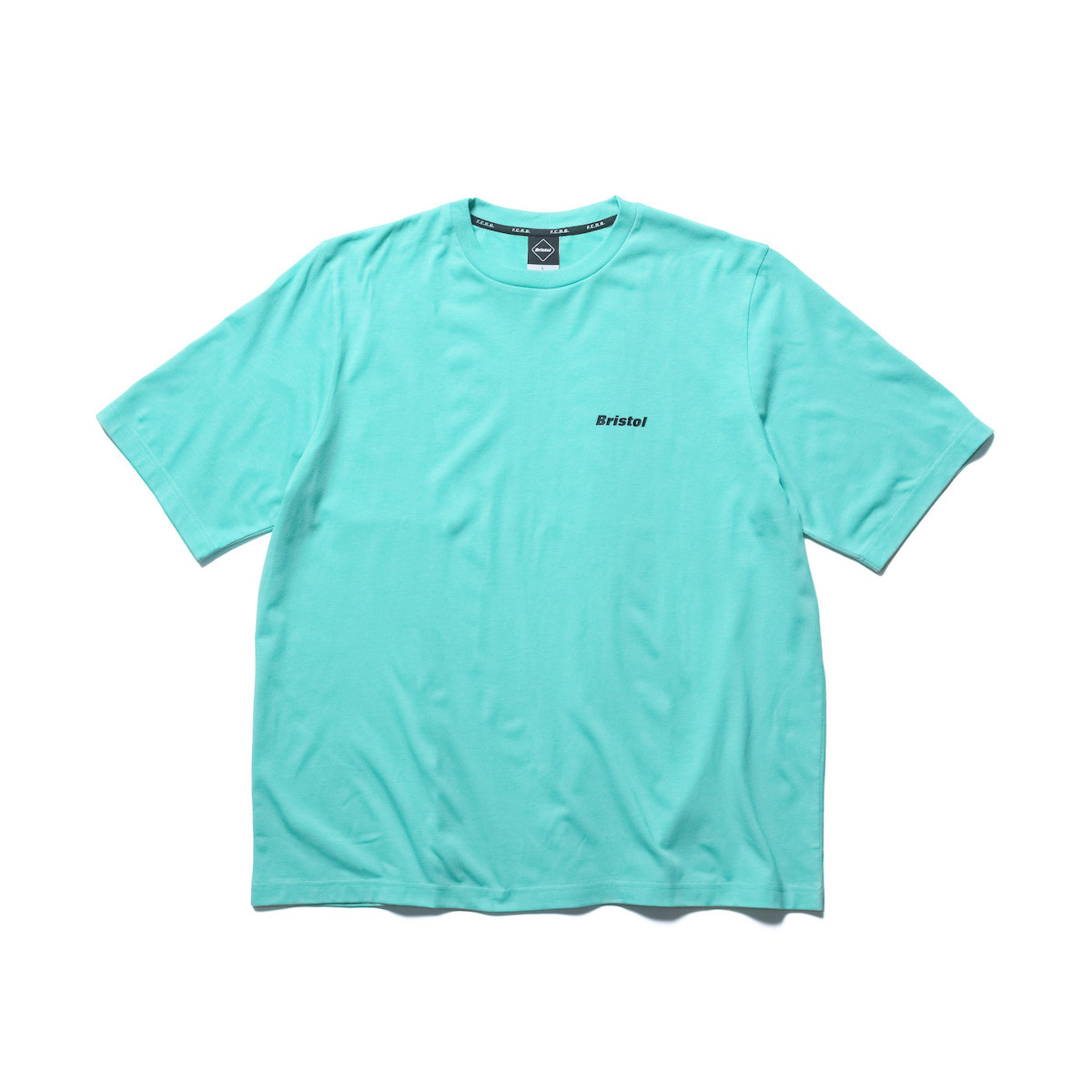 F.C.Real Bristol / RELAX FIT SMALL AUTHENTIC LOGO TEE (Light Blue)