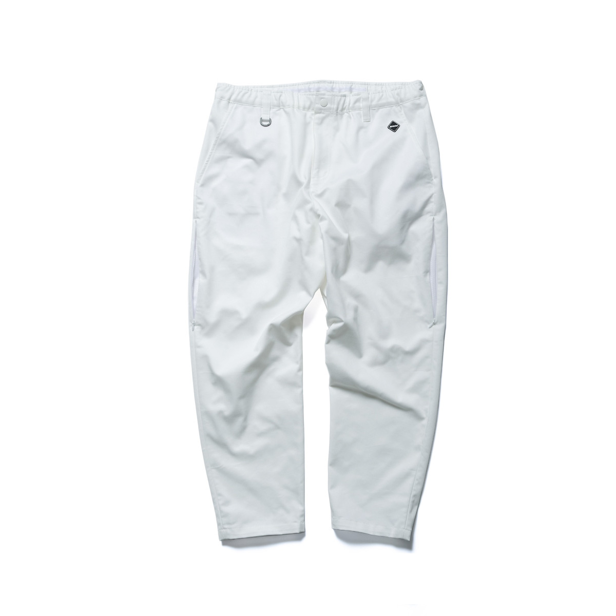 F.C.Real Bristol / COOLMAX STRETCH WIDE CROPPED VENTILATION CHINO PANTS (White)