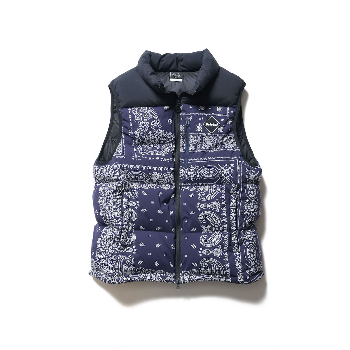 F.C.Real Bristol / DOWN VEST (Navy Bandana)