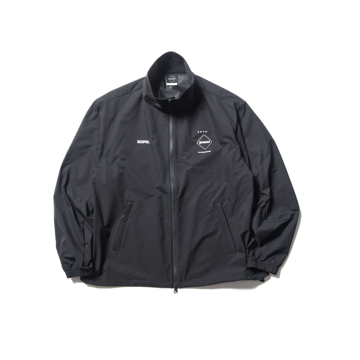 F.C.Real Bristol / STAND COLLAR JACKET (Black)