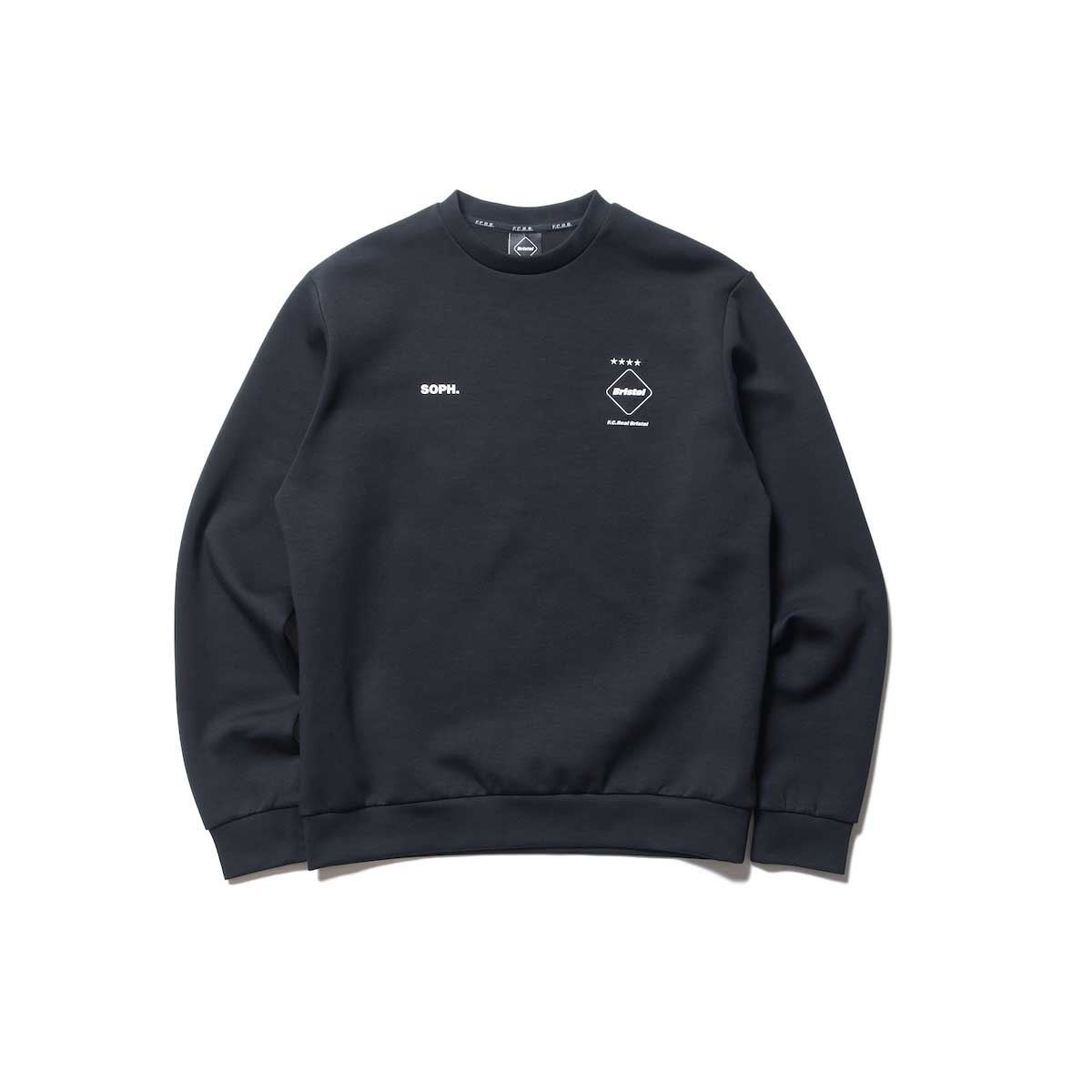 F.C.Real Bristol / TECH SWEAT CREWNECK TOP (Black)