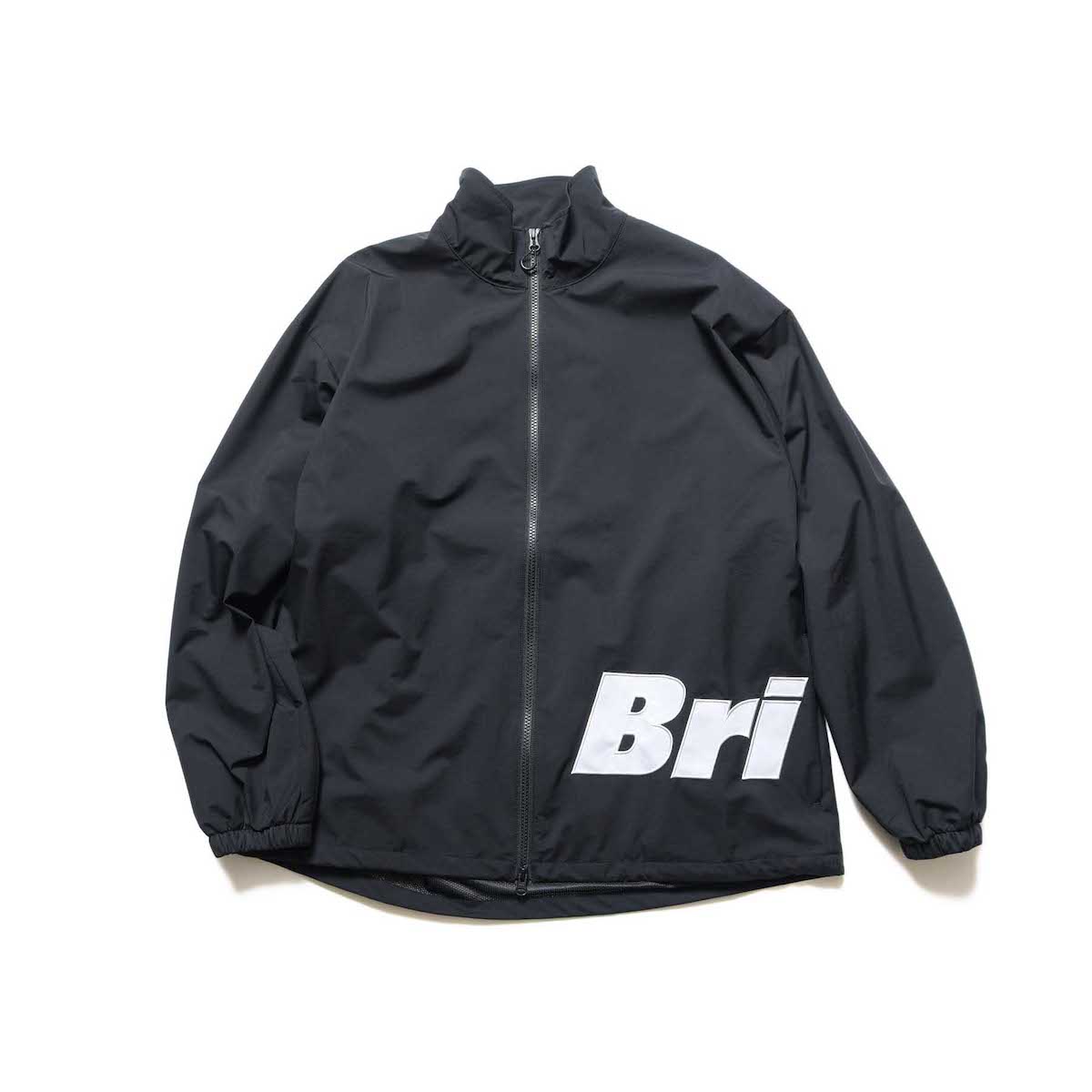 F.C.Real Bristol / VENTILATION SIDE LOGO STAND COLLAR JACKET (Black)
