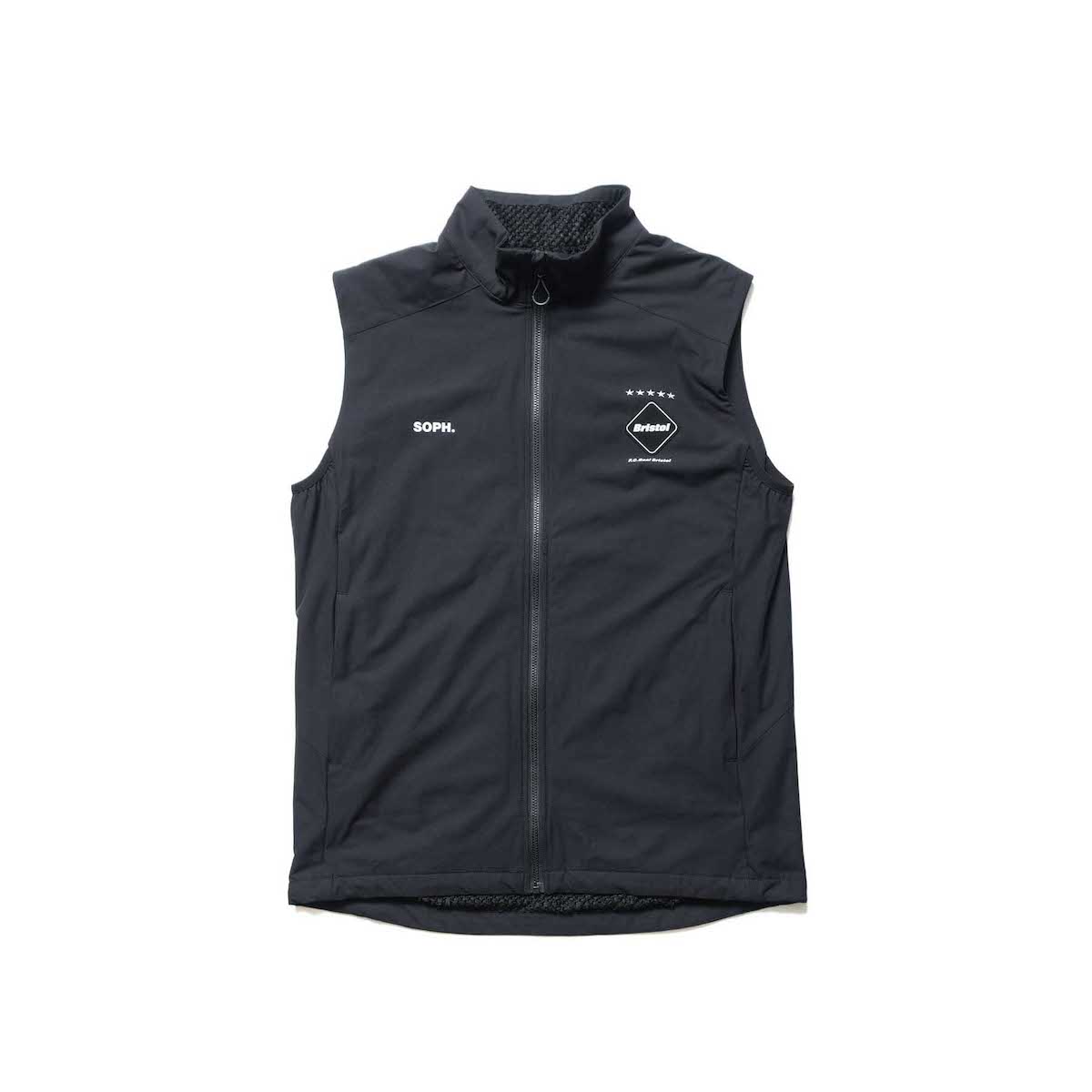 F.C.Real Bristol / STRETCH LIGHT WEIGHT INSULATION VEST (Black)